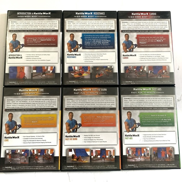 Workout DVDs Bundle - Picture 4 of 7